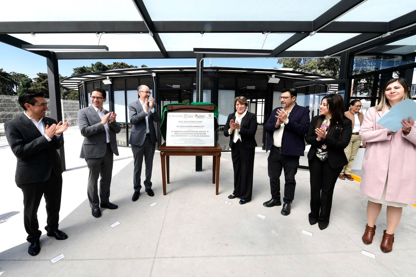 Inaugura Delfina Gómez infraestructura educativa de la UAEMéx con una inversión de 100 millones de pesos 
