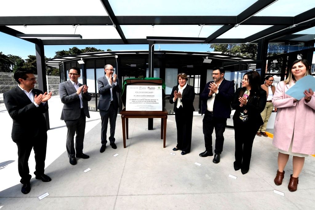 Delfina Gómez Álvarez Inaugura infraestructura educativa de la UAEMéx con una inversión de 100 millones de pesos
