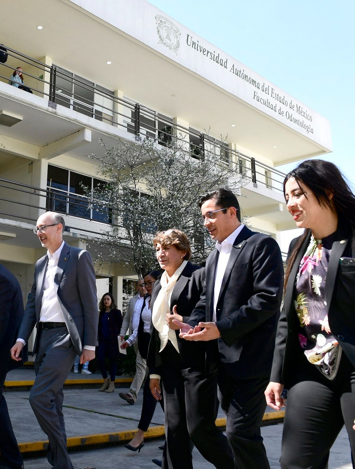Inaugura Gobernadora Delfina Gómez Álvarez infraestructura educativa de la UAEMéx con una inversión de 100 millones de pesos