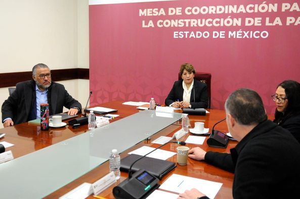 Mesa de Coordinación Para La Primera Semana de Febrero Arroja Resultados Positivos en El Combate a La Delincuencia en Edoméx; Informan a La Gobernadora Delfina Gómez