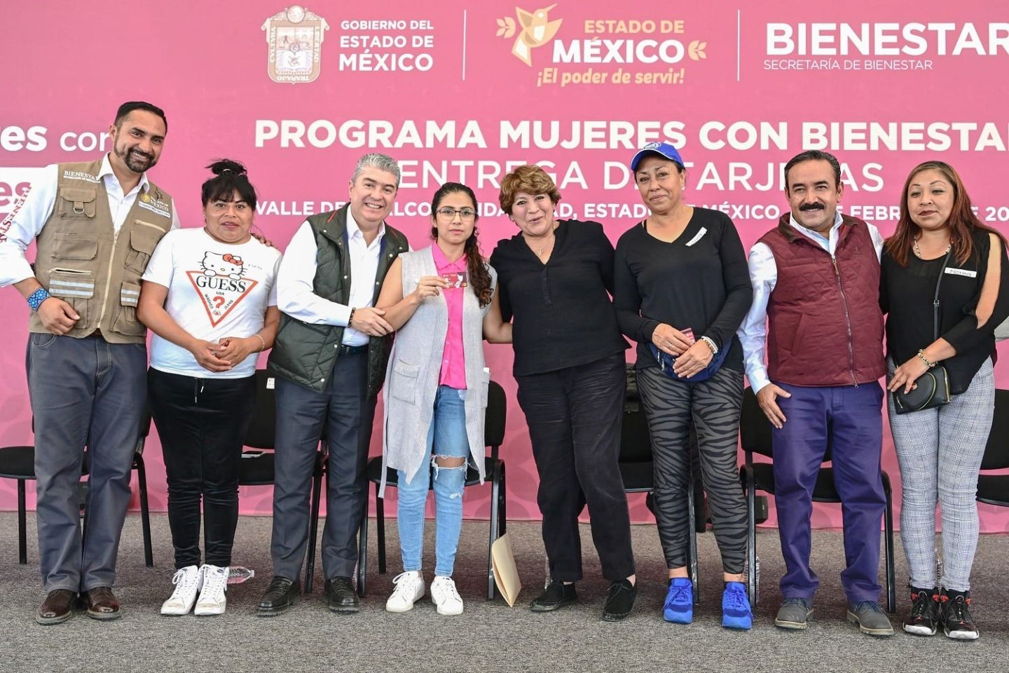 Beneficiarias de Tarjeta Mujeres con Bienestar
Recibirán 7 mil 500 Pesos en el Estado de México
