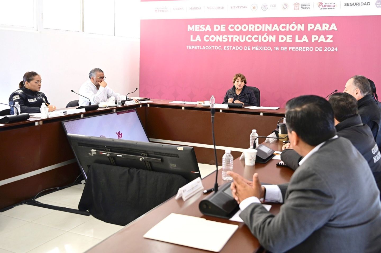 En 2024 bajan 23% los delitos de alto impacto en Tepetlaoxtoc; Gobernadora Delfina Gómez reconoce la coordinación de las autoridades de seguridad