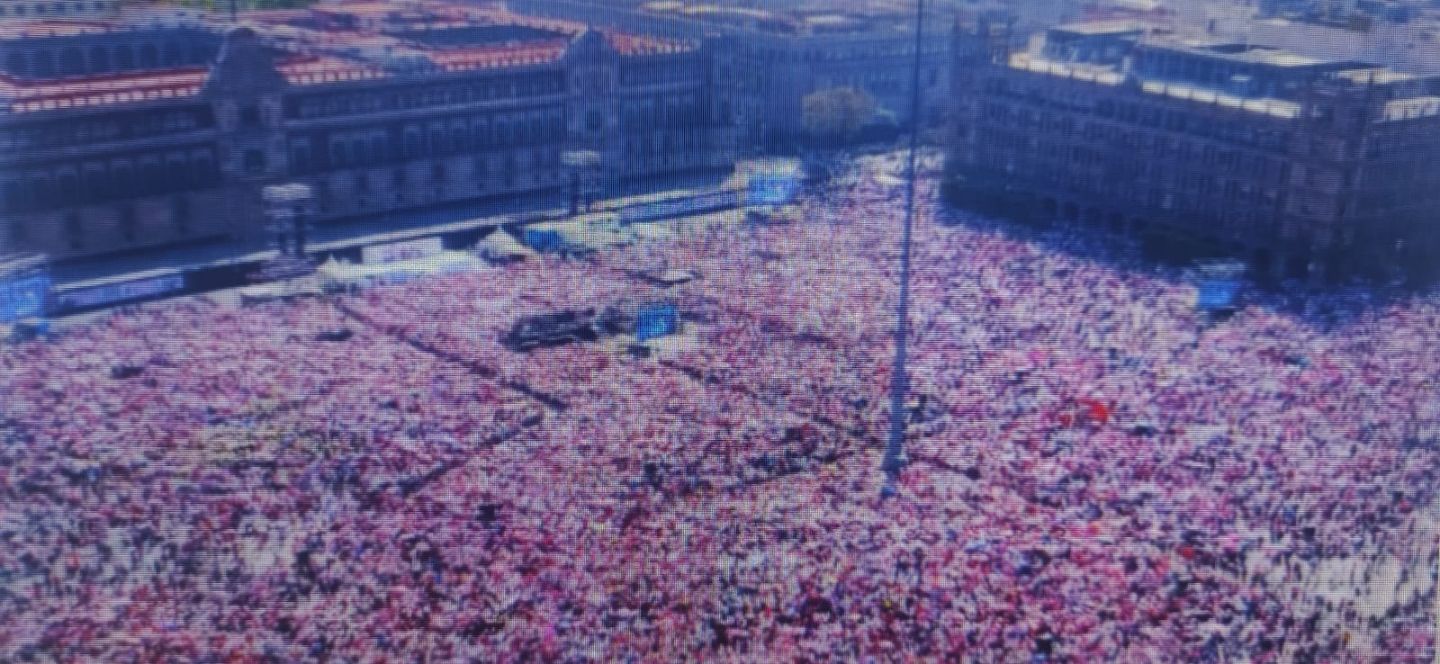La "Marcha por la democracia" que pidió elecciones libres en México 