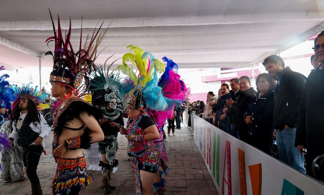 Realizan carnavales en el estado de Hidalgo