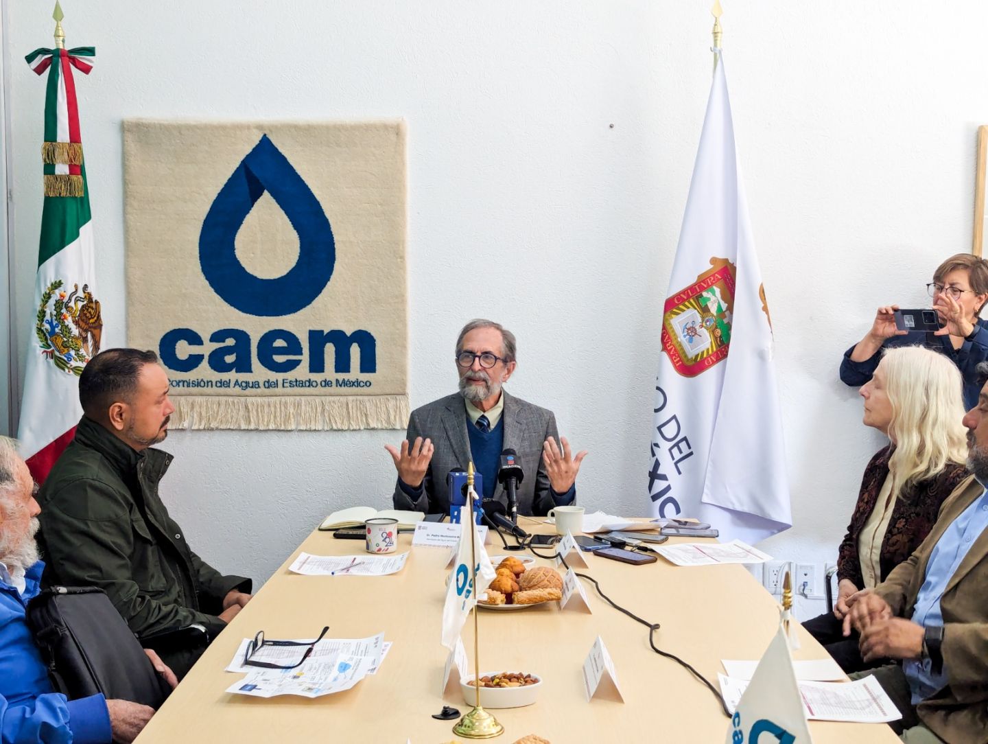 Firman Secretaría del Agua, CAEM e Instituto de Ingeniería de la UNAM Carta de Intención para solucionar los problemas del agua
