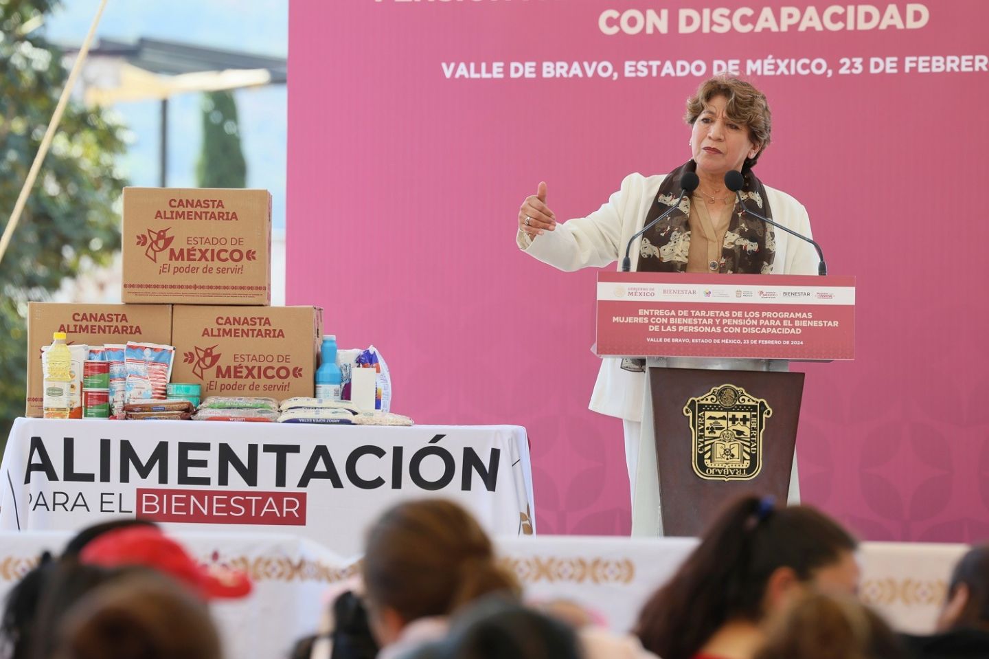 Entrega Gobernadora Delfina Gómez programas de Bienestar para municipios del sur del Estado de México, beneficia a mujeres y personas con discapacidad