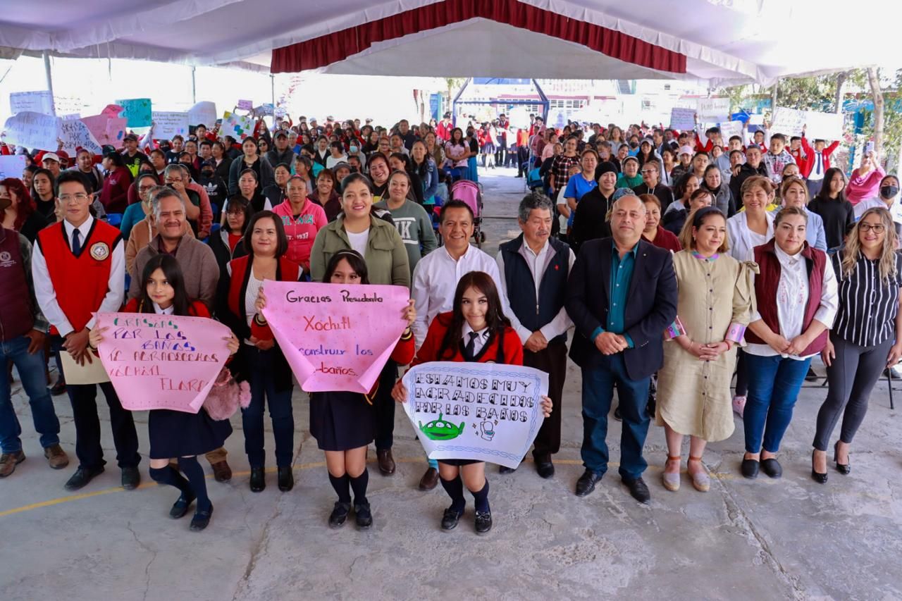 Propone Xóchitl Flores más obra publica para 2024 en Chimalhuacán 