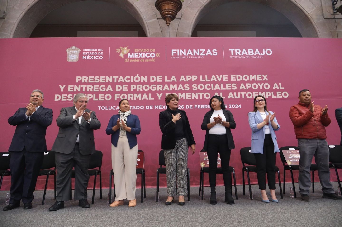 Entrega Gobernadora Delfina Gómez Programas de Apoyo al Desempleo Formal, Fomento al Autoempleo y lanza APP Llave EdoMex