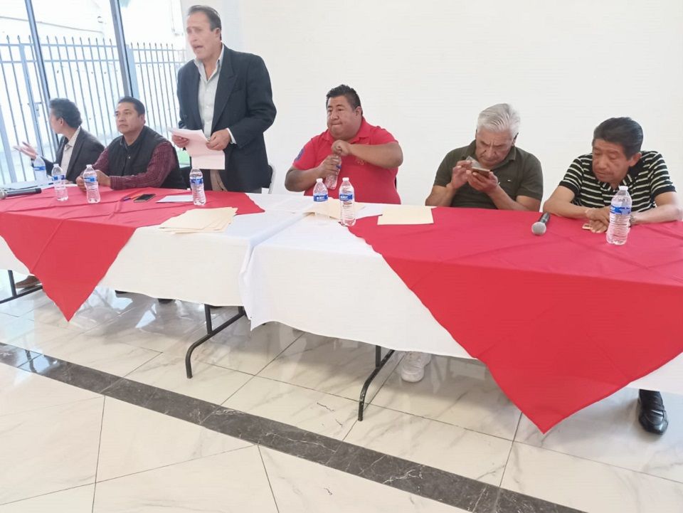 López Badillo coordinador de la Coalición ’Fuerza y Corazón por México’ en Atenco