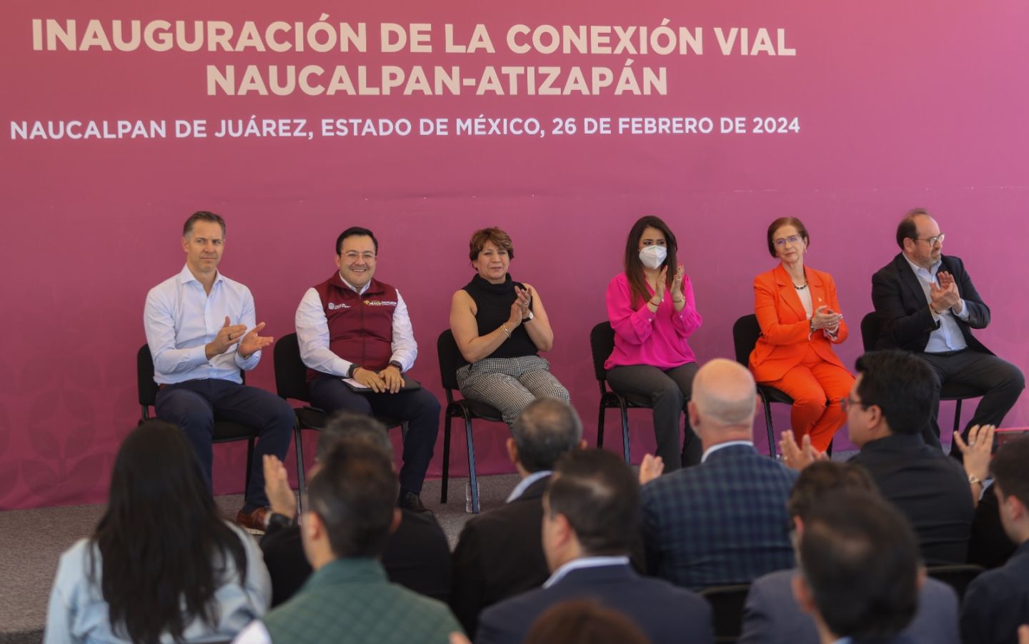 Gobernadora Delfina Gómez inaugura conexión Atizapán-Naucalpan; invierte 627 millones de pesos en beneficio de 250 mil personas