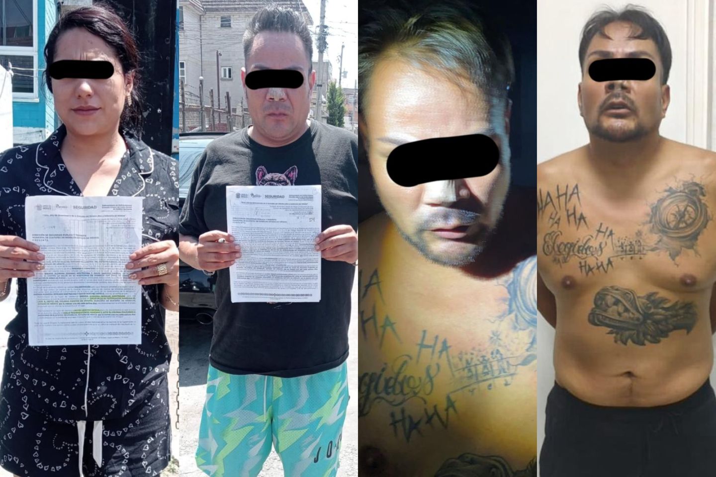 Total impunidad de Juez "manda a su casa" a integrantes de grupo criminal detenidos por tráfico de droga y acopio de armas en Ecatepec