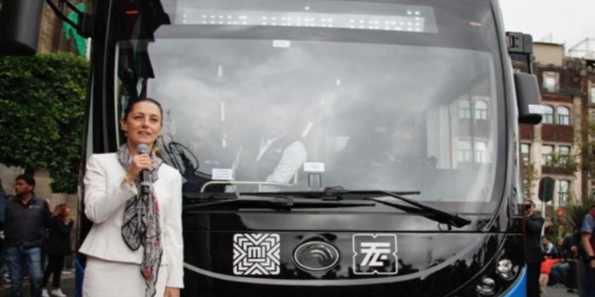 Claudia Sheinbaum ofreció llevar trolebuses eléctricos a Ciudad Juárez