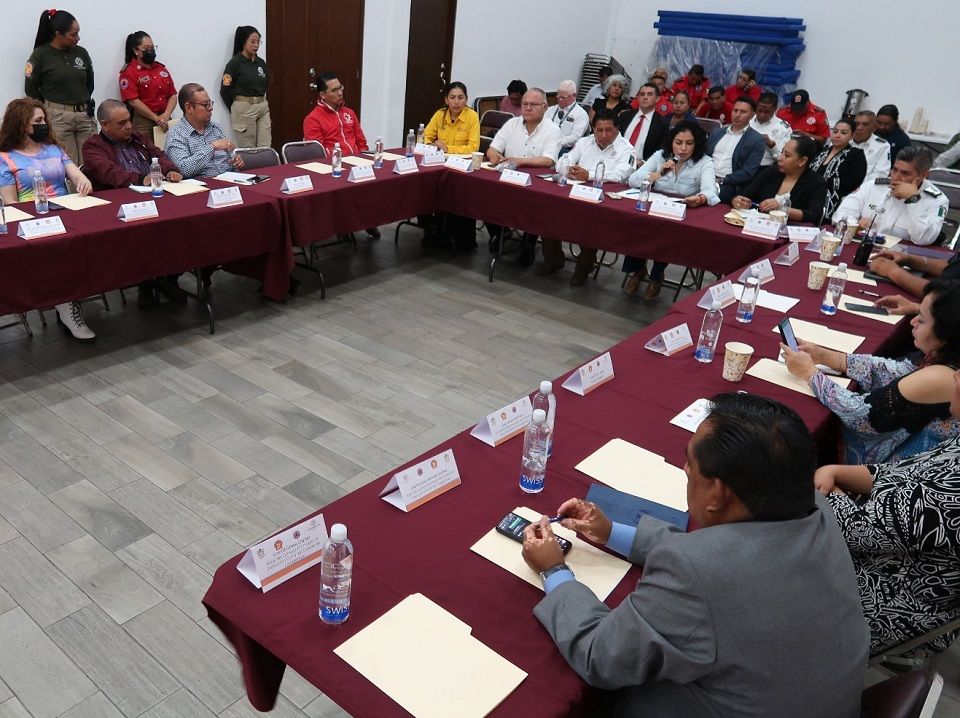 Ayuntamiento de Texcoco en 5° Sesión Ordinaria de Consejo de Protección Civil