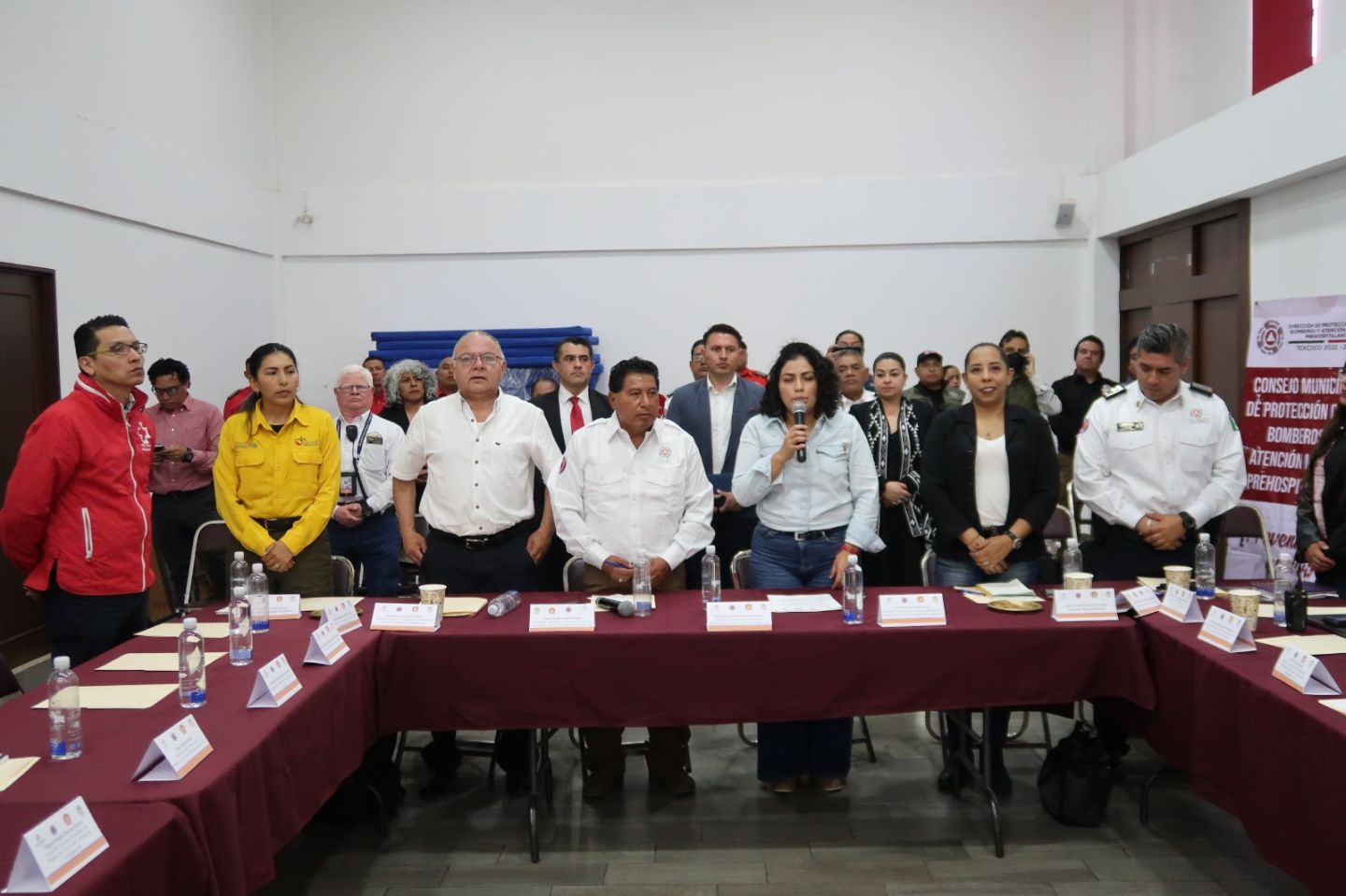 Realizan quinta sesión ordinaria del consejo municipal de protección civil en Texcoco 