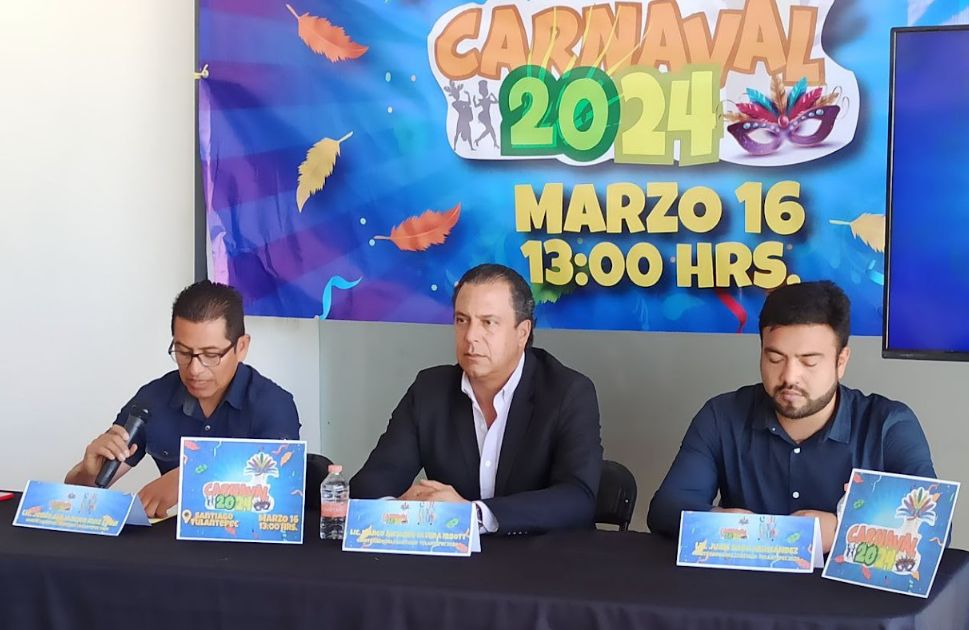 Realizarán Carnaval en Santiago Tulantepec