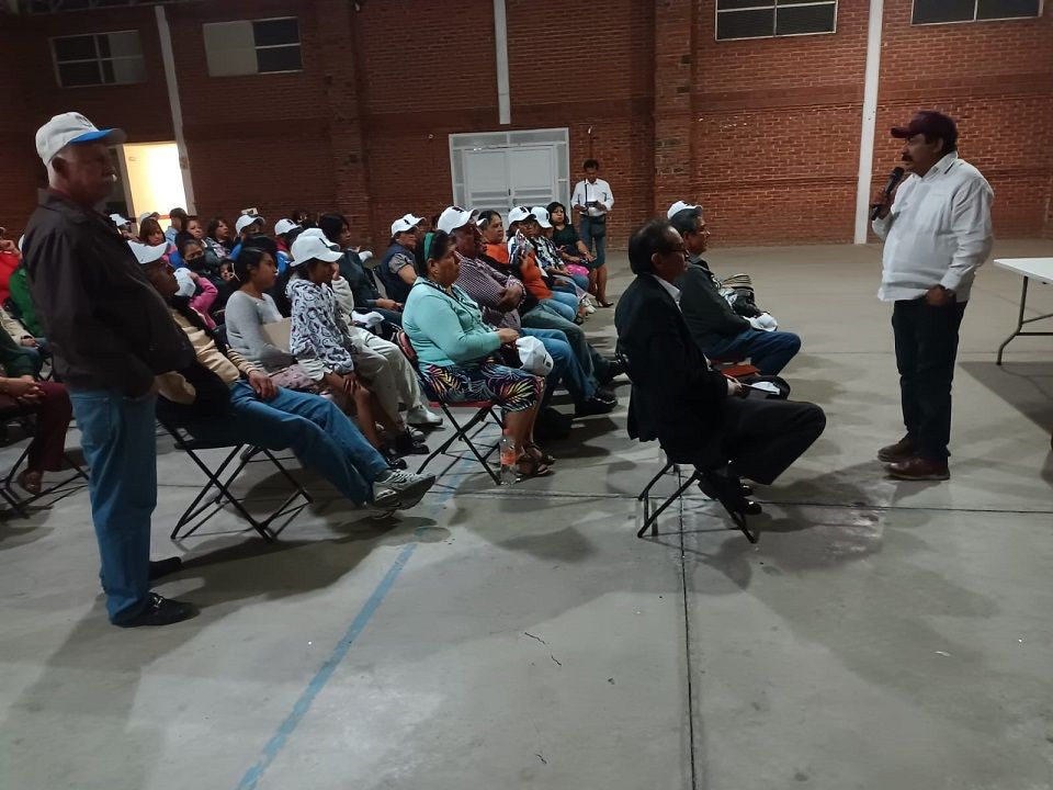 Realiza Nazario Gutiérrez y Sandra Luz asambleas informativas en Texcoco