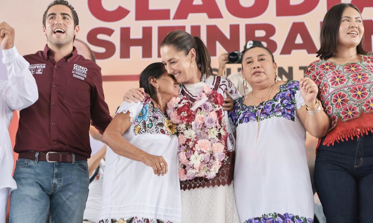 "La Cuarta Transformación es democracia y justicia para el pueblo de México": Claudia Sheinbaum