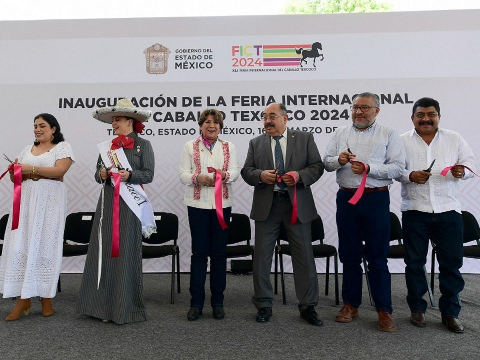 Inauguran la XLI edición de la Feria Internacional del Caballo Texcoco 2024