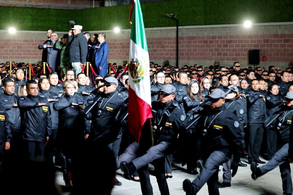 El Secretario General de Gobierno rinde homenaje a elementos de la Fiscalía del Estado de México caídos en cumplimiento de su deber