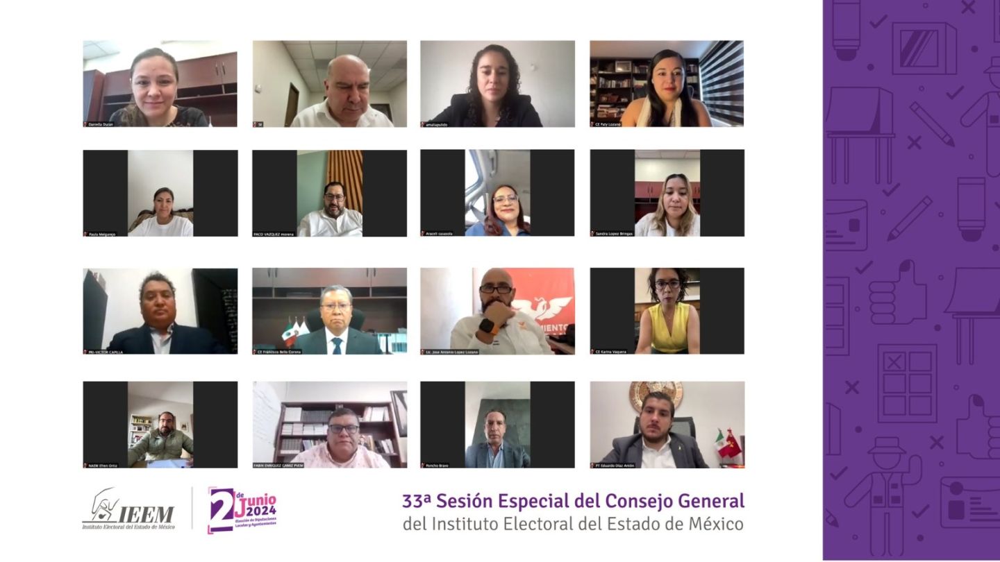 El Consejo General del IEEM Acató Resolución 
del Tribunal Electoral Mexiquense 
