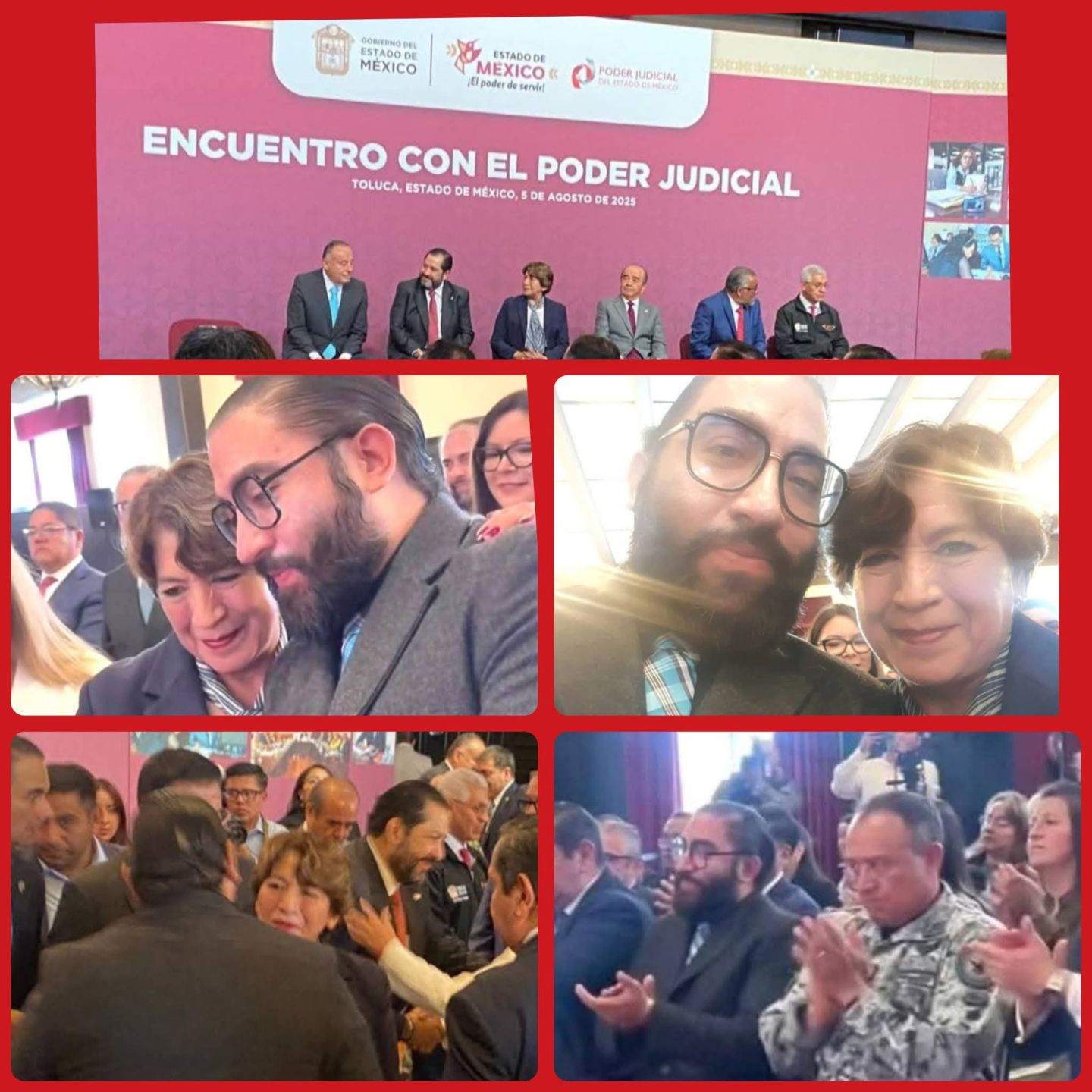 El poder de sevir" se reúne con el Magistrado del Pueblo : Fernando Lupercio 

