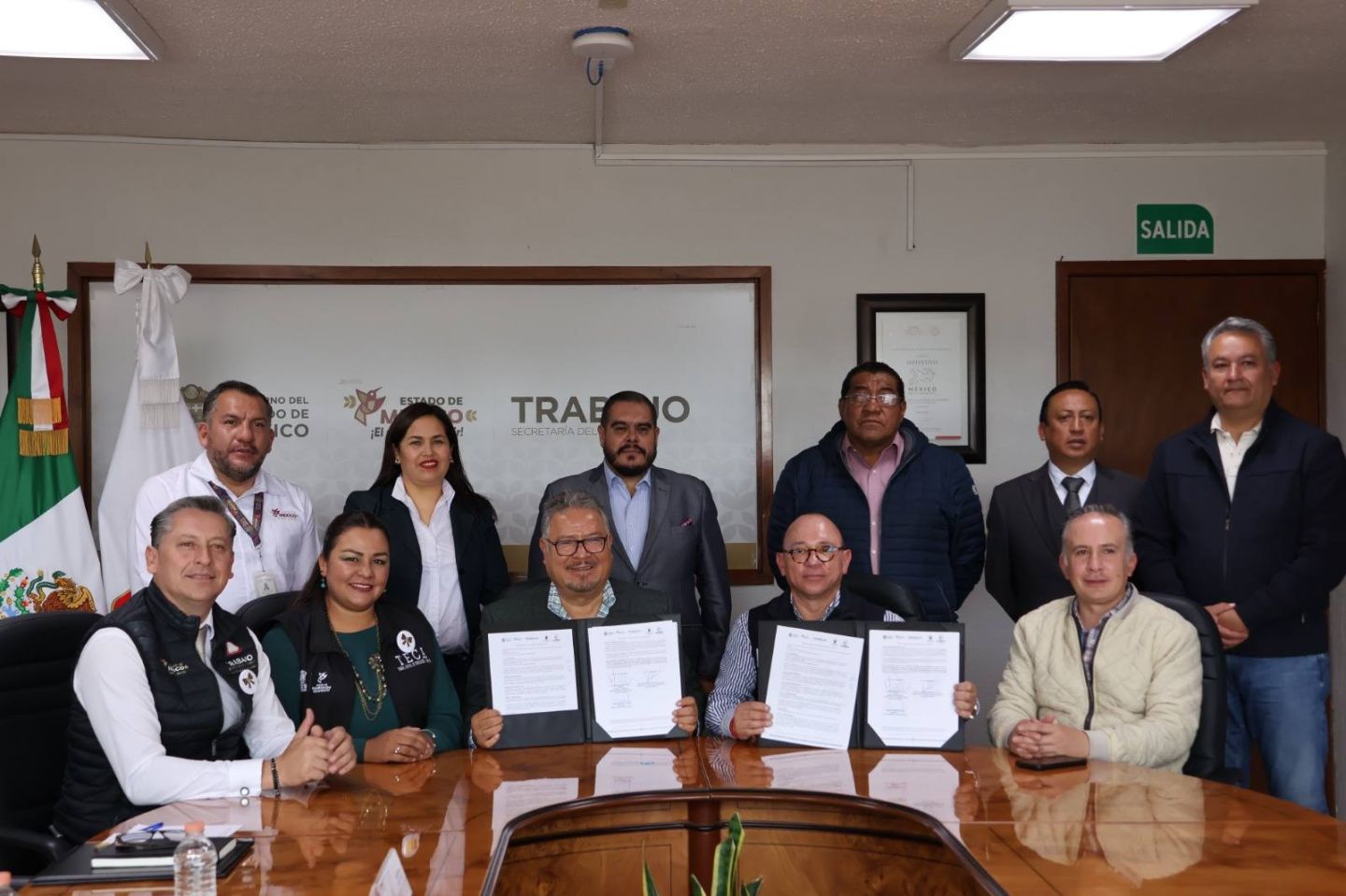 Firman Gobierno del EDOMÉX y Ayuntamiento
 Zinacantepec Convenio Para Agilizar Justicia Laboral
