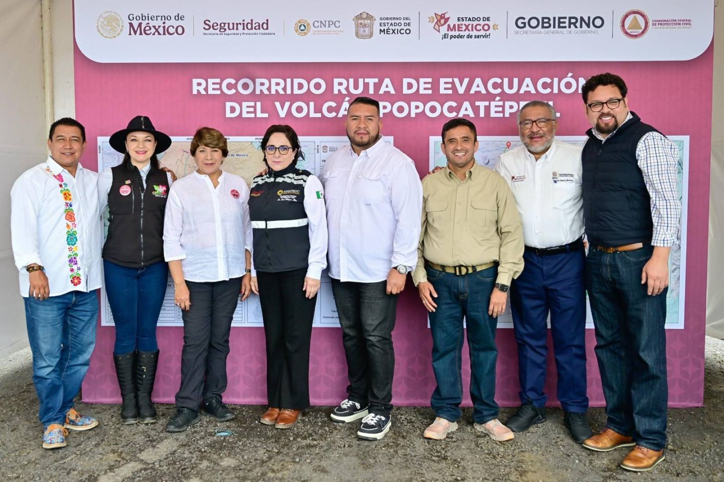 En el EDOMEX se Robustecen Acciones Preventivas
en el Marco del Plan Homologado Popocatépetl