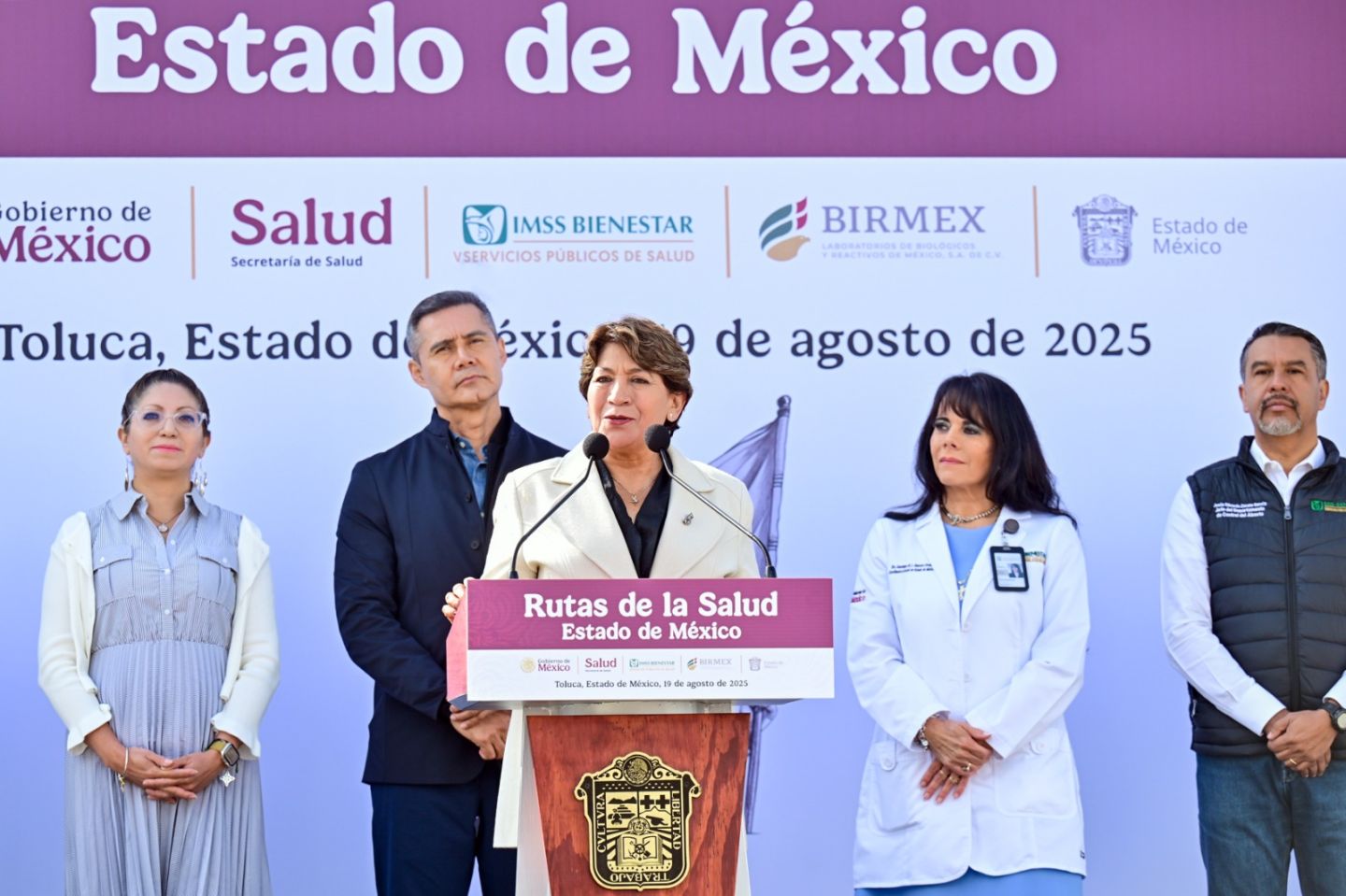 Presidenta Claudia Sheinbaum y Gobernadora Delfina Gómez refuerzan la salud en Edoméx con distribución de más de 2 millones de medicamentos