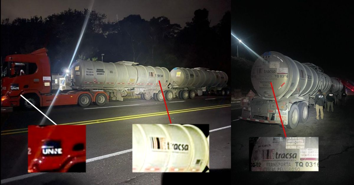 Aseguran otra pipa con huachicol de empresa ligada a regidor de Tula