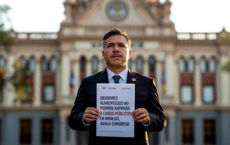 Deudores alimenticios no podrán aspirar a cargos públicos en Hidalgo, avala Congreso