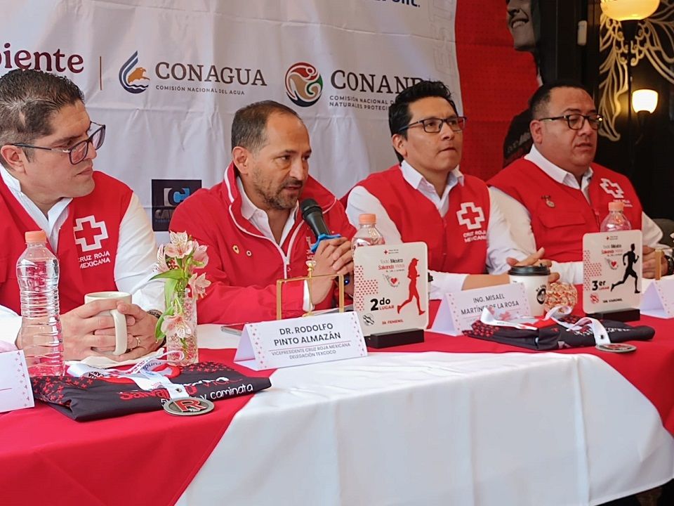 Carrera ’Salvando vidas con cada paso’ en el Parque Ecológico de Texcoco