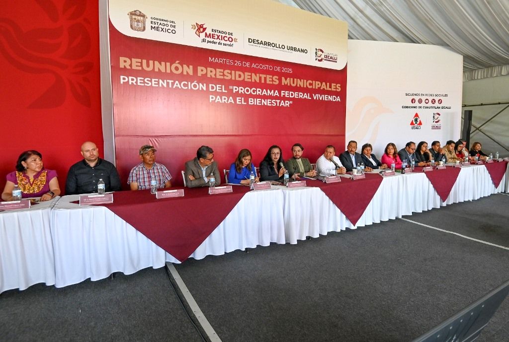 El Programa de Vivienda en el EdoMéx avanza ; se coordinan acciones con municipios 