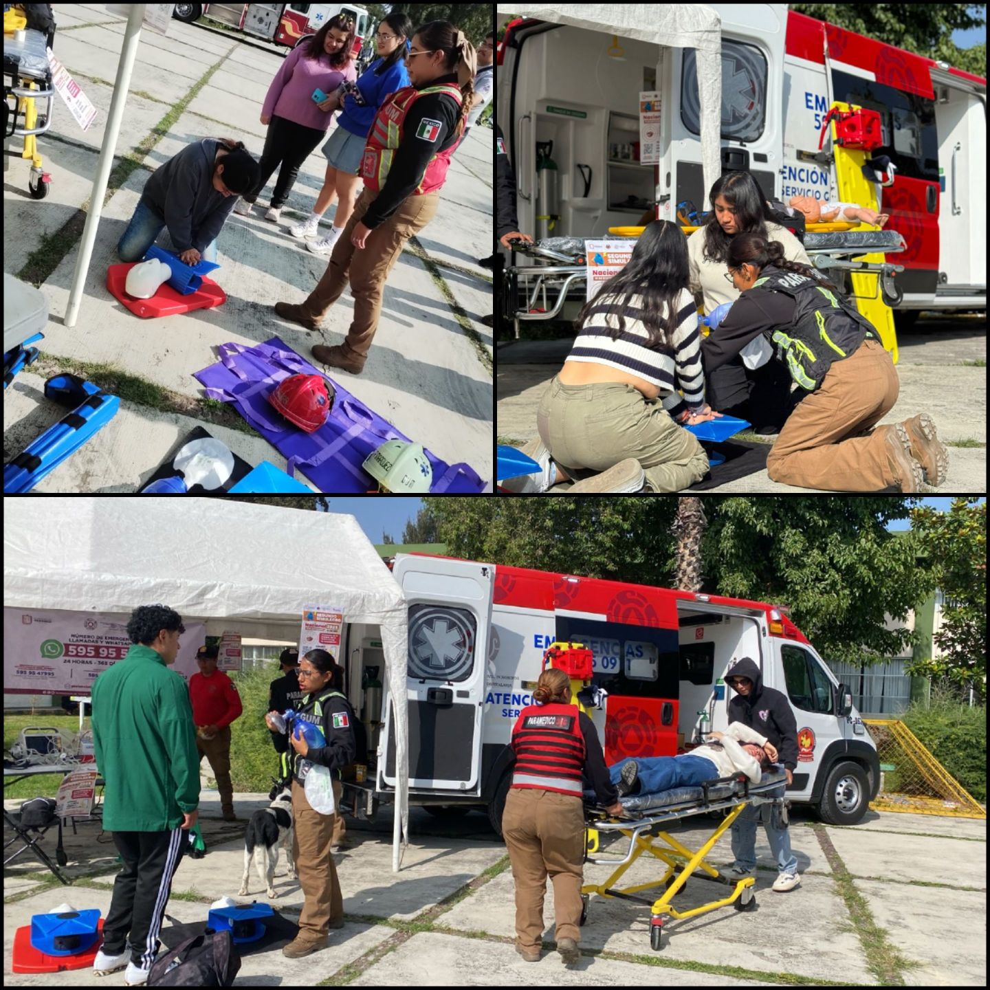 Semana Nacional de Protección Civil en Texcoco 