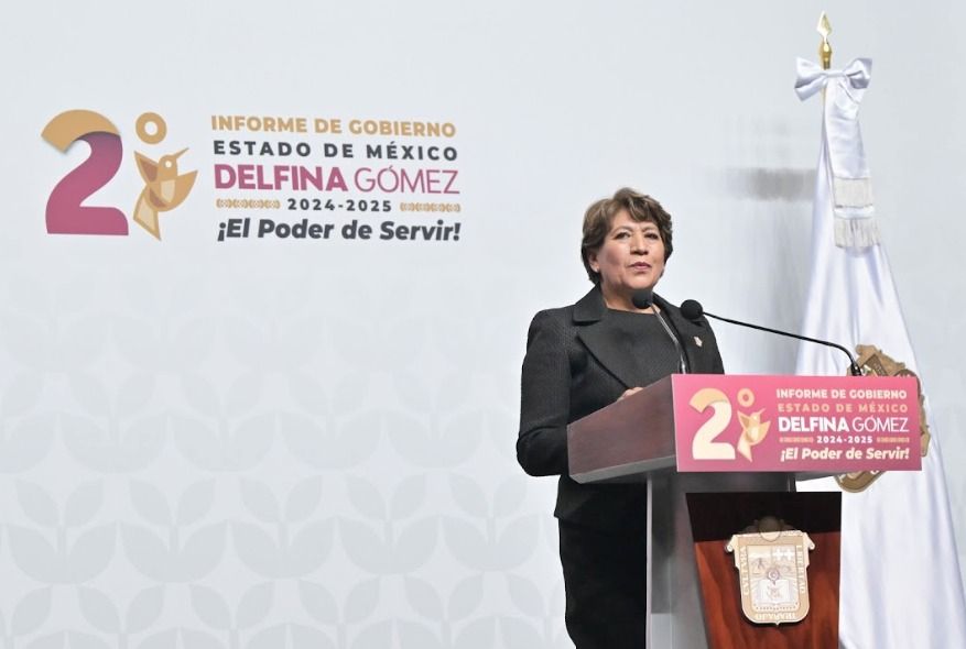 No daré un paso atrás: la Gobernadora Delfina Gómez rinde 2ndo Informe de Labores y reafirma que la justicia social llegó para quedarse