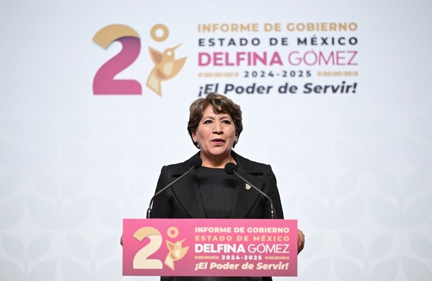 ’No daré un paso atrás’: Delfina Gómez