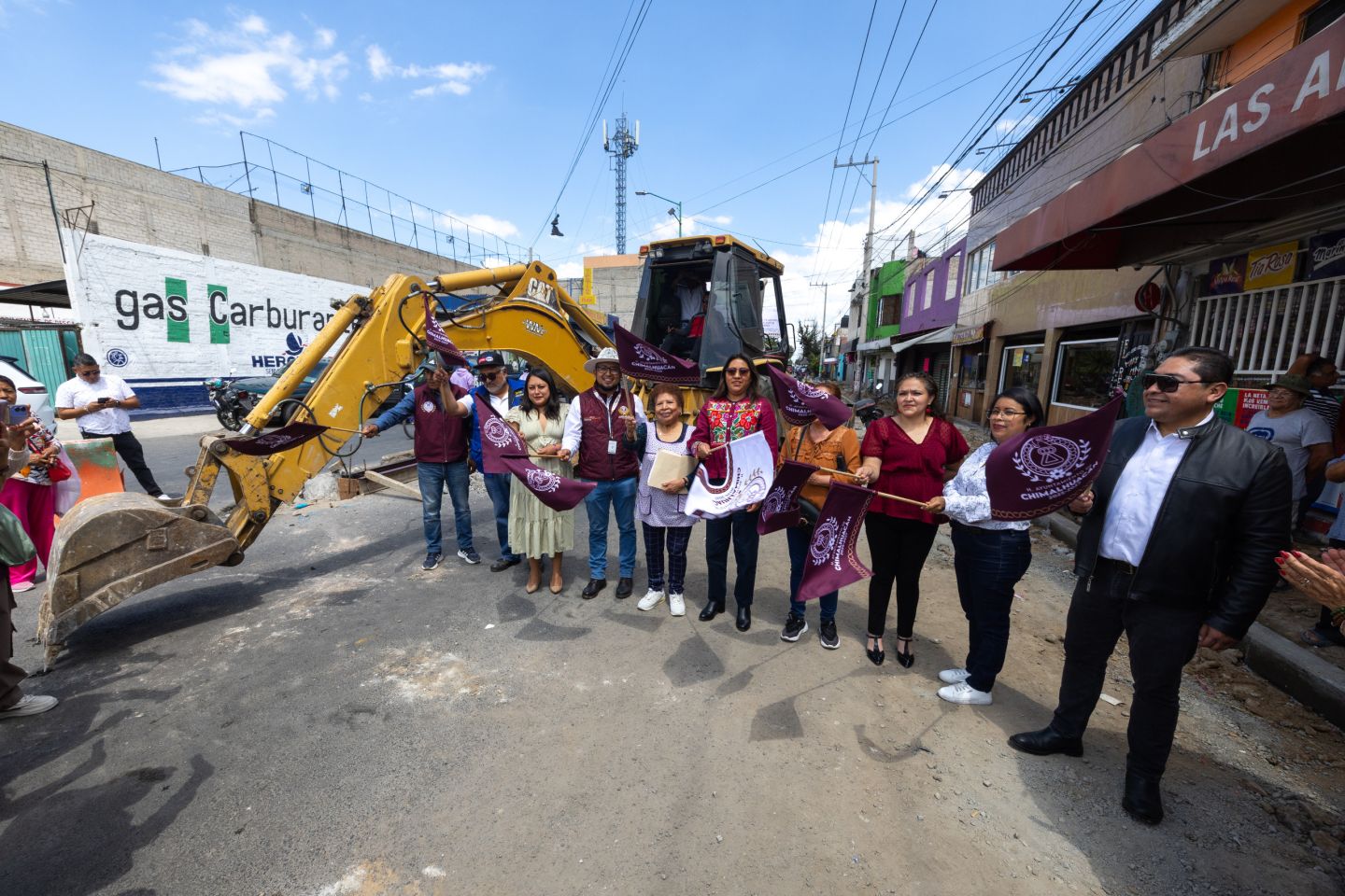 Presidenta Xóchitl Flores da Banderazo de Inicio a Obras Estratégicas que Impulsan el Bienestar y la Seguridad