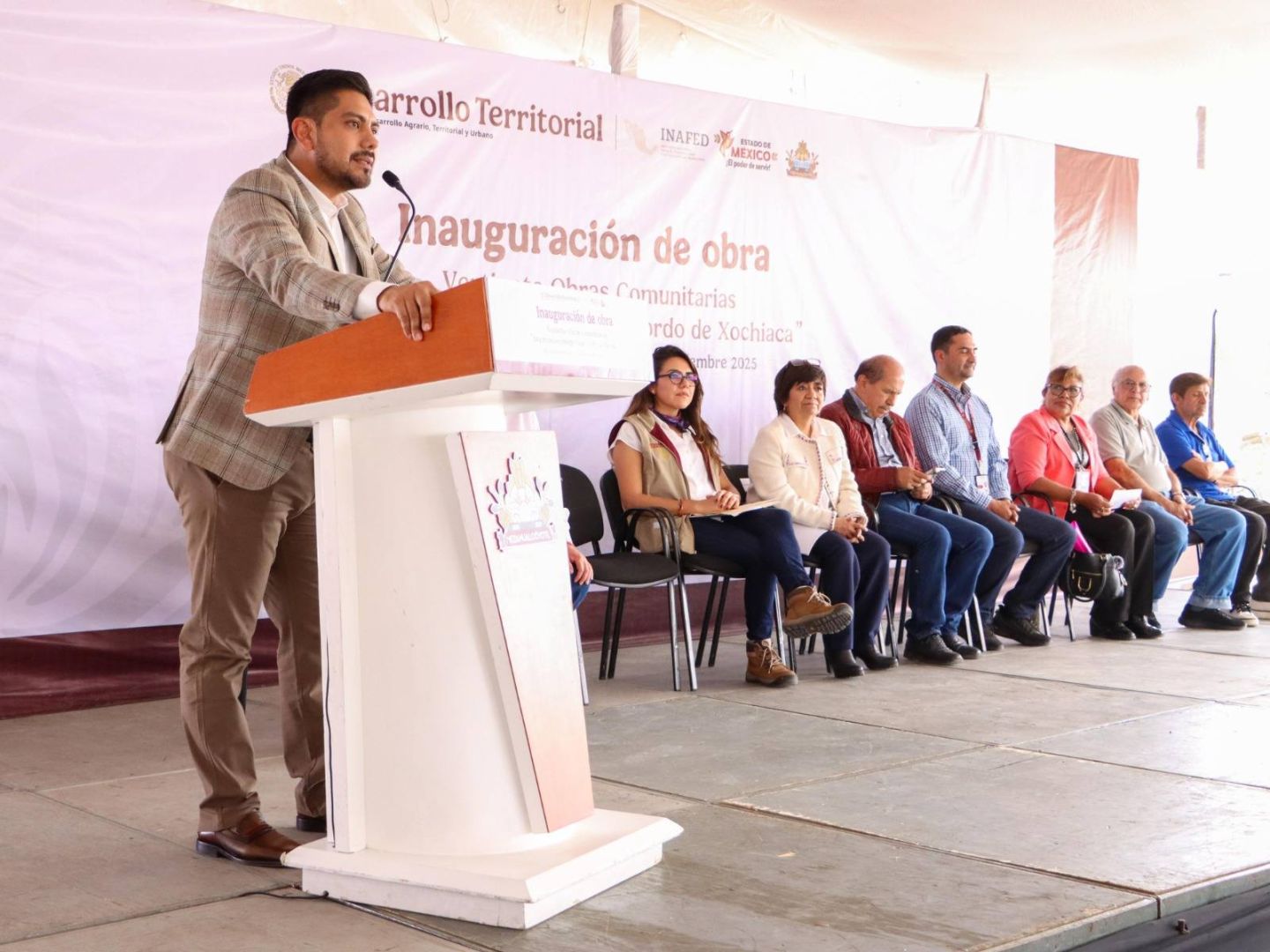 Nezahualcóyotl Inaugura la Primera Obra Comunitaria en
Espacio Recuperado del Plan del Oriente, con Apoyo de SEDATU