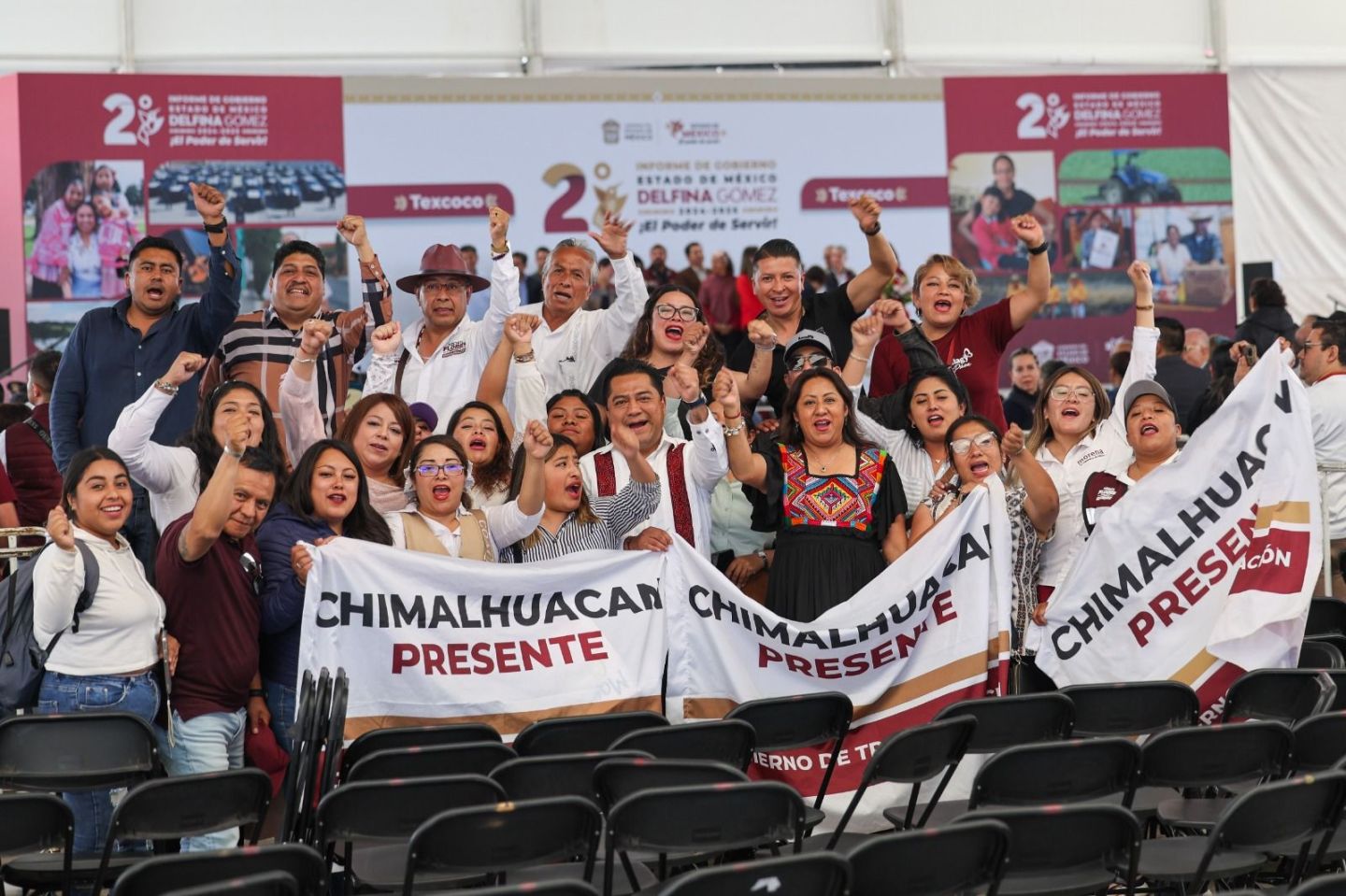 Presidenta de Chimalhuacán Agradece Trabajo
Coordinado con GEM en Beneficio de los Habitantes