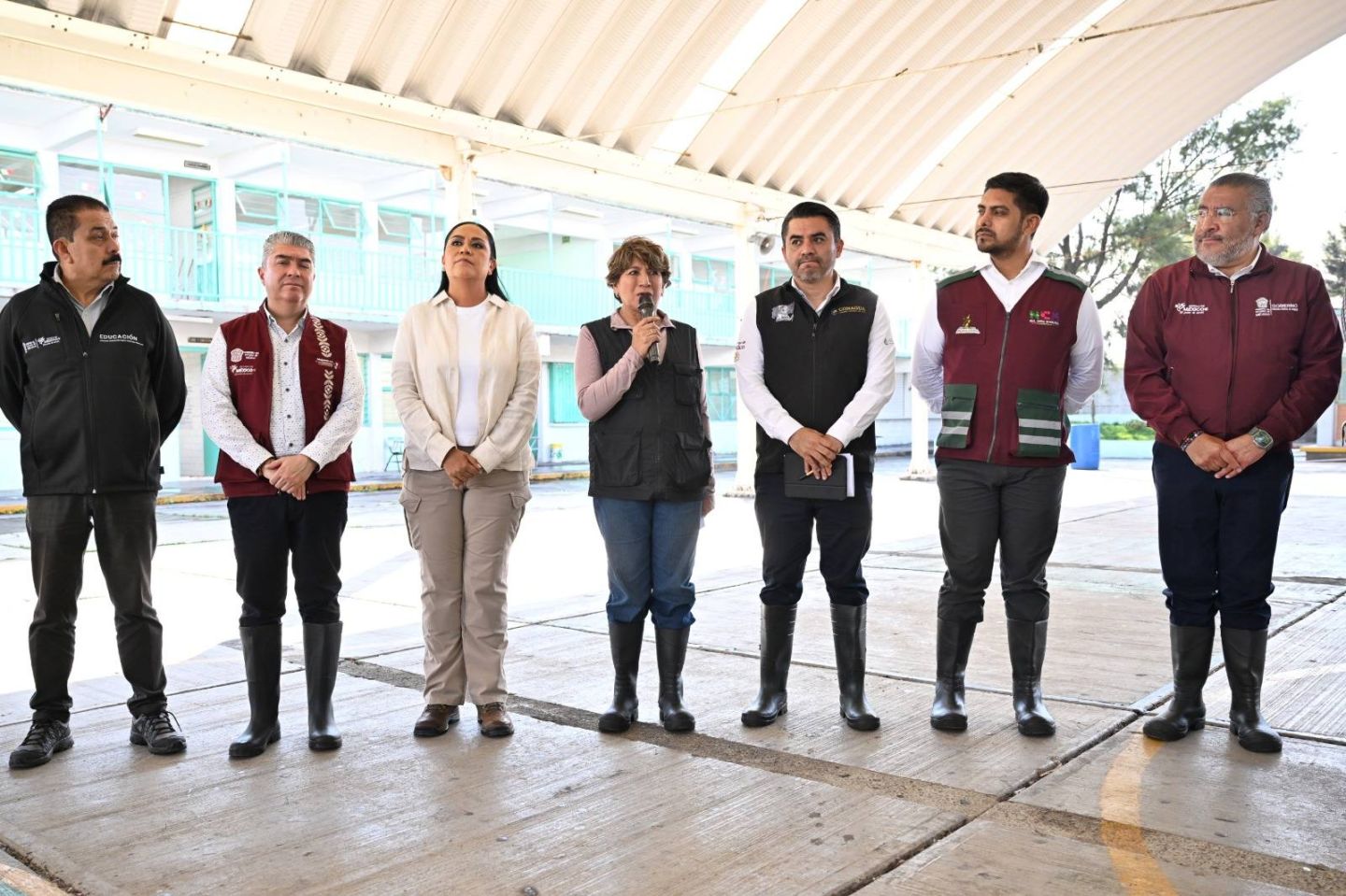 GEM y Gobierno de México Refuerzan Apoyos a
Familias Afectadas por Lluvias en Nezahualcóyotl