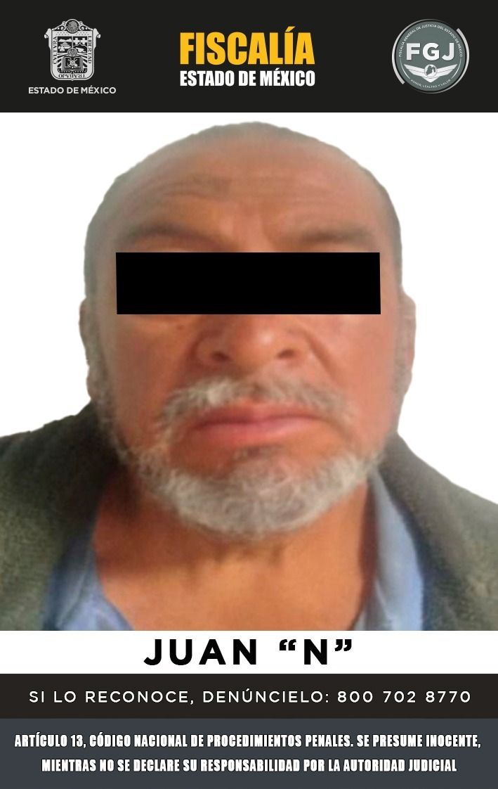 OBTIENE FISCALÍA EDOMÉX VINCULACIÓN A PROCESO EN CONTRA DE UN SUJETO POR HOMICIDIO EN AGRAVIO DE DOS PERSONAS