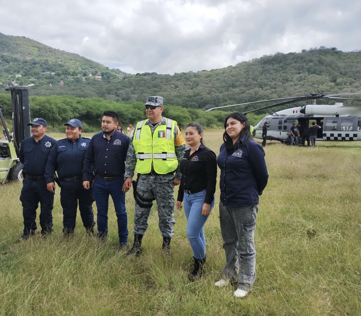 Gabinete de seguridad coordina traslado aéreo para reparar bomba en El Ushi