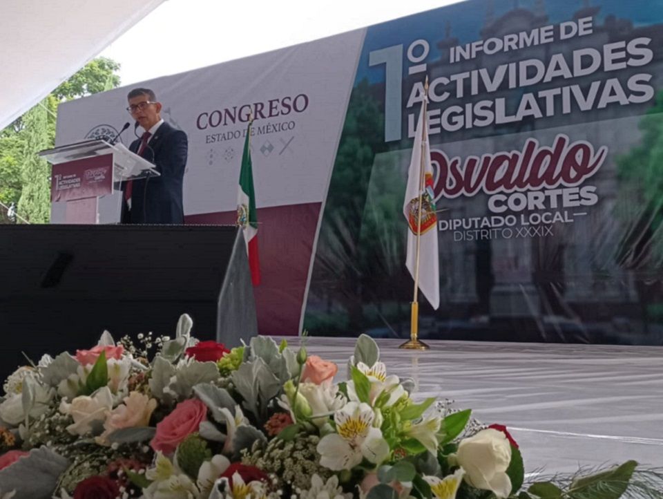 Preciso 1° informe de actividades legislativas de Osvaldo Cortés Contreras