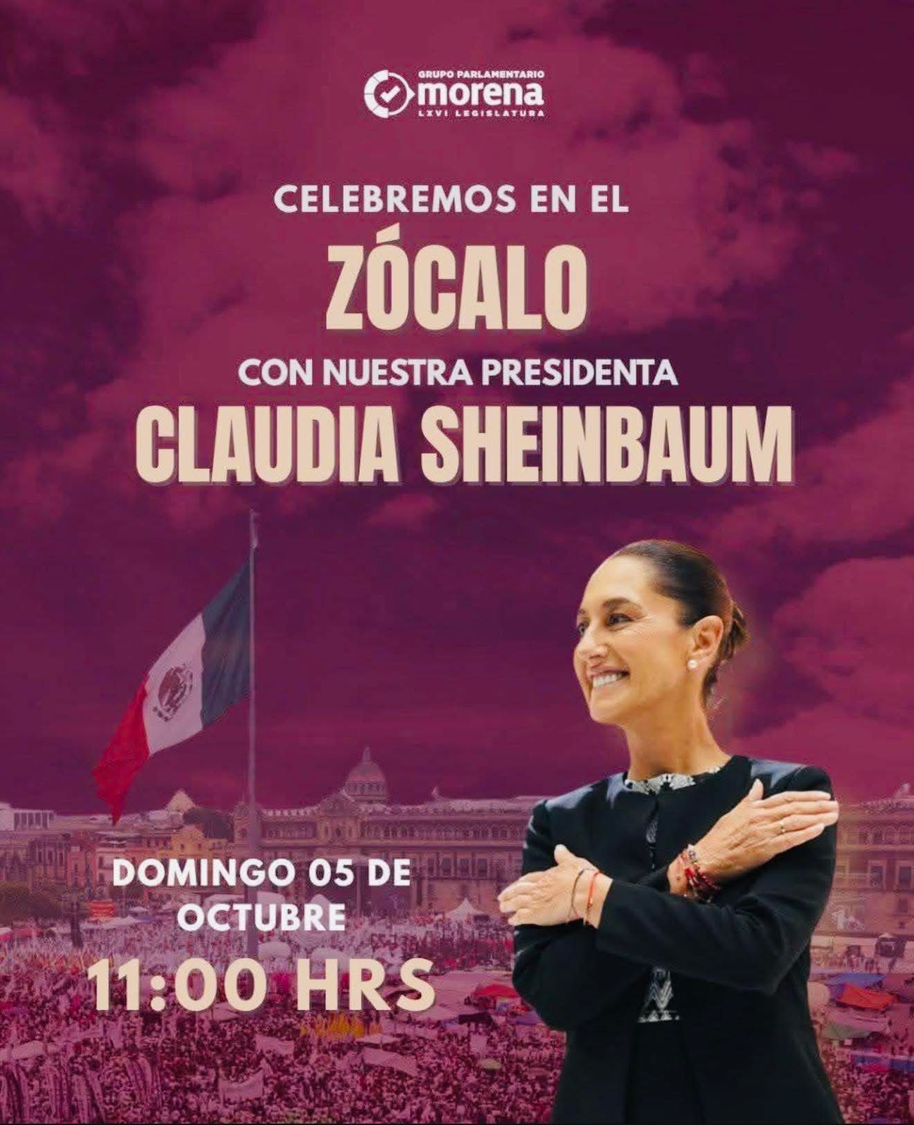 Hoy, Primer Informe de la presidenta Claudia Sheinbaum 
