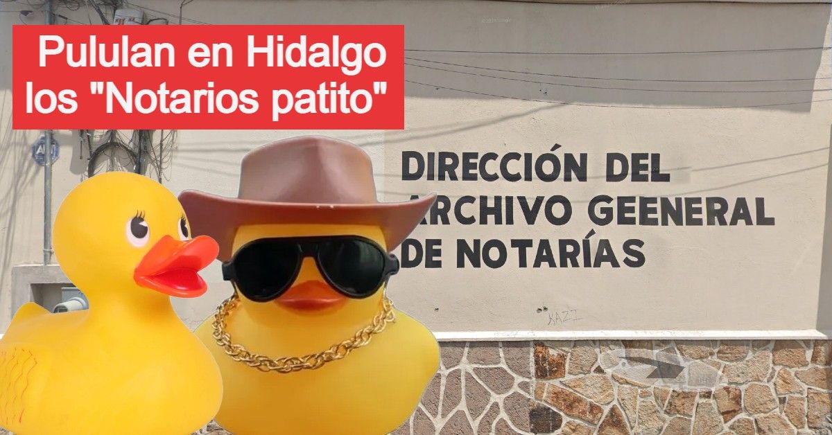 Suman 25 notarías en Hidalgo sujetas a Revocación de Patente