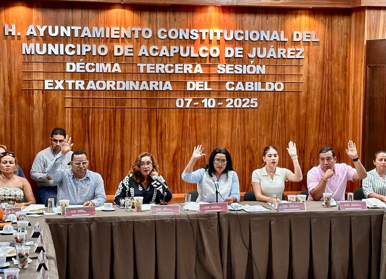 Aprueba Cabildo de Acapulco Presupuesto de Ingresos 2026 sin incremento de impuestos