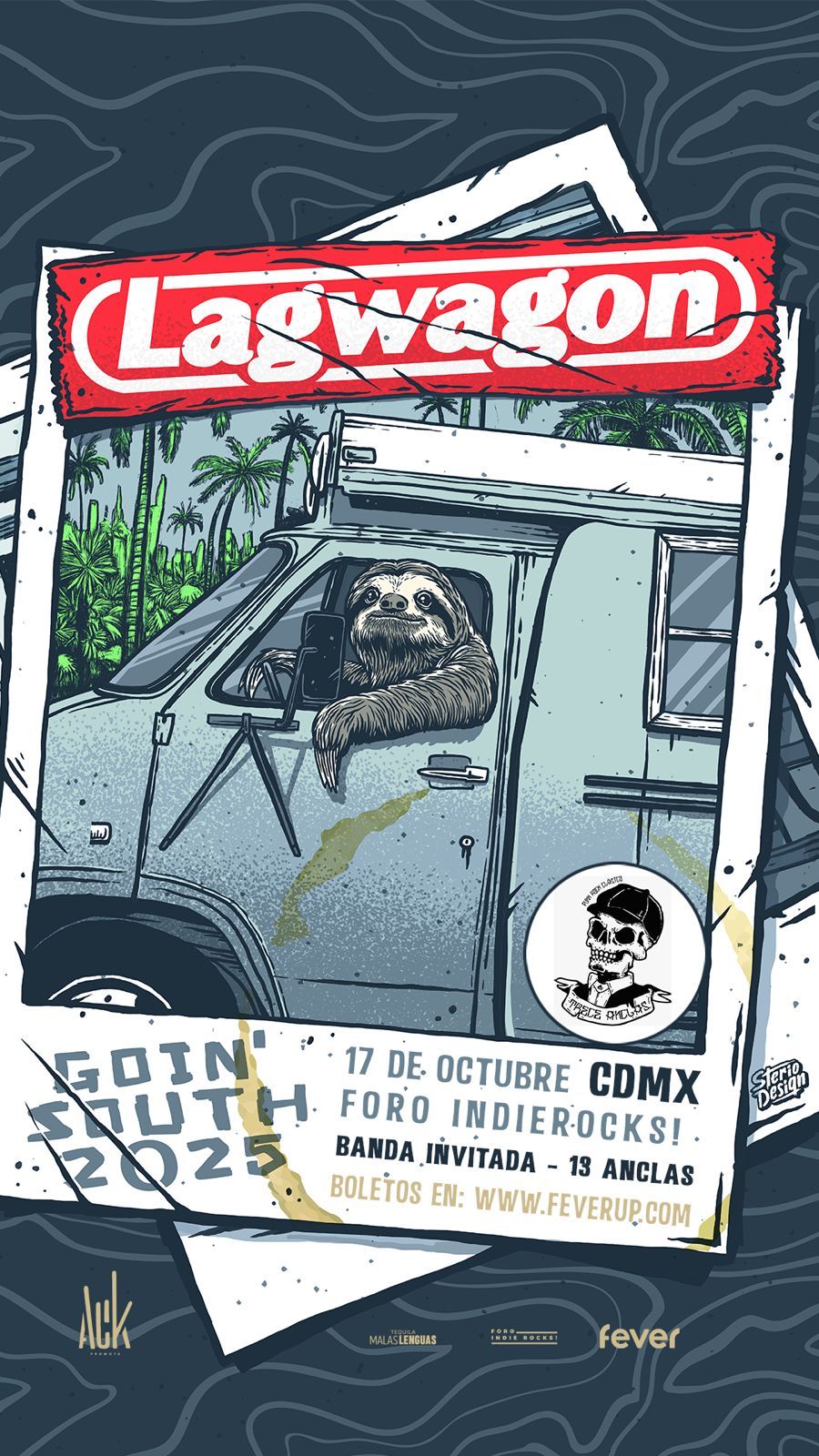 Lagwagon regresa a la Ciudad de México para una noche de Punk inolvidable 