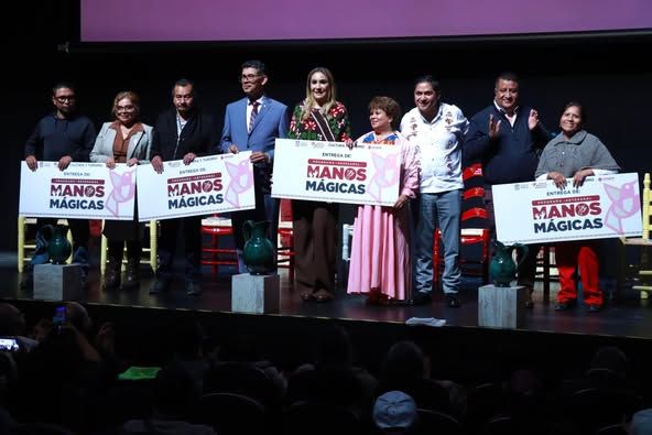 Artesanos de Chimalhuacán Reciben Apoyos del Programa Estatal ’Manos Mágicas’

