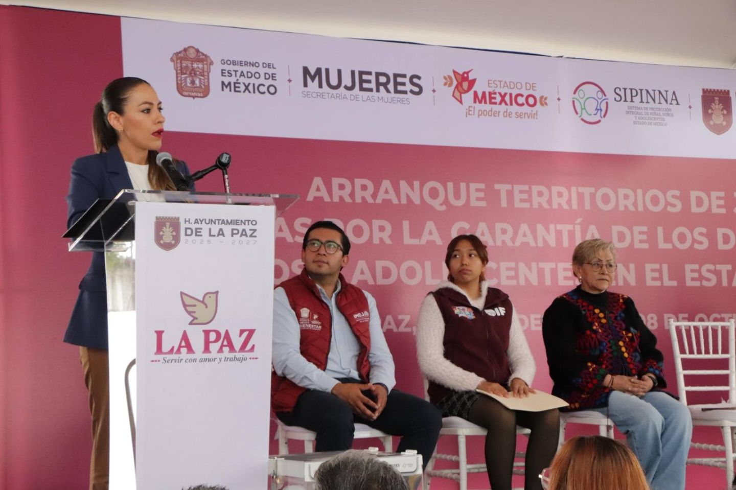 Gobernadora Delfina Gómez Impulsa la Estrategia 
’Territorios de Justicia’ Para Proteger a la Niñez del EDOMEX