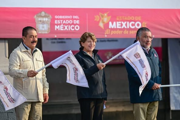 Gobierno de Delfina Gómez, Envía 15 Toneladas de Ayuda Humanitaria y Víveres a Hidalgo

