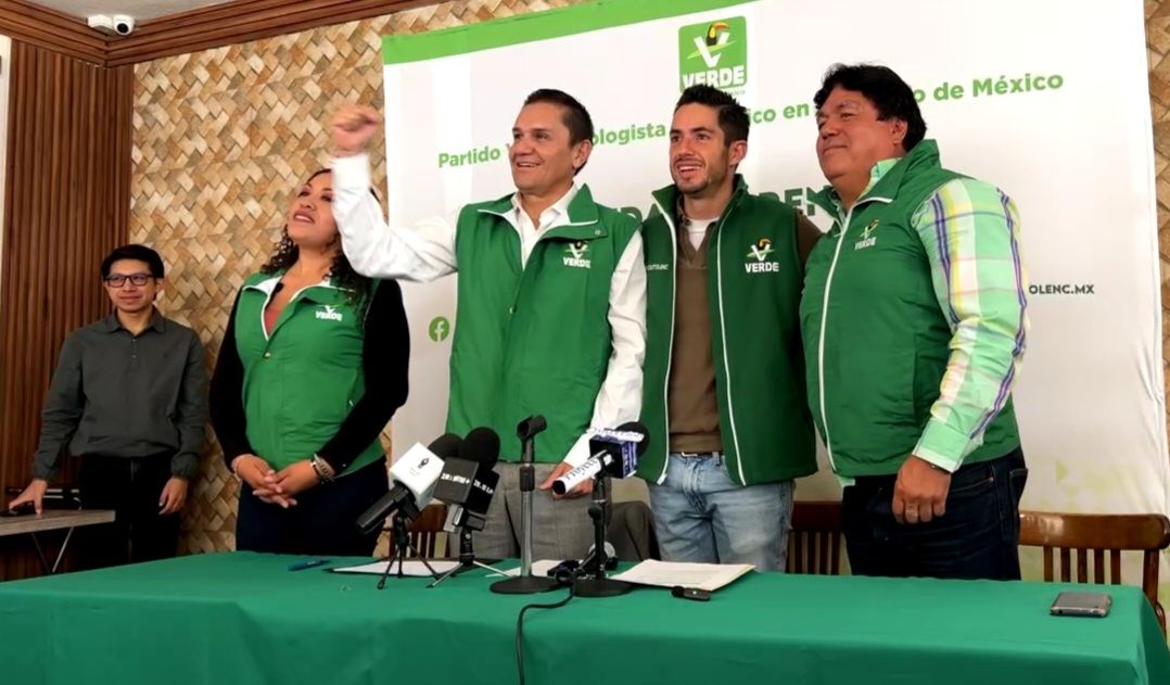 Luis Montaño se suma al Partido Verde en Edoméx
